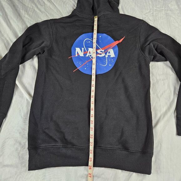 N.A.S.A Black hoodie Size Small Label of Graded Goods - Picture 7 of 7